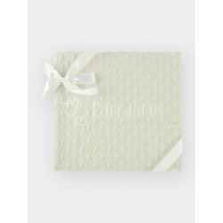 Manta topos Minky Beige