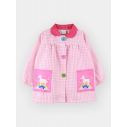 Mandilón Unicornio Vichy Rosa 2