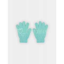 Guantes de niñ@ punto Turquesa