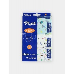 Pack 3 slips Robotes Surtido 2