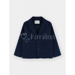 Blazer americana niño Marino