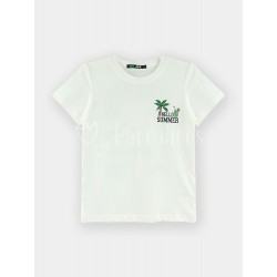 Camiseta m/c estampado...