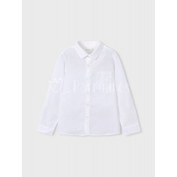 Camisa niño m/l cuello...