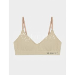 Top deportivo Beige
