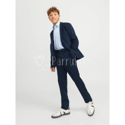 JJEJAXON Pantalón suite Navy