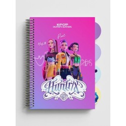 Cuaderno A7 Kpop Demon Hunters
