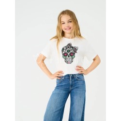 KOGOLI Camiseta crop niña...