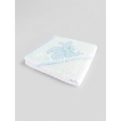 Capa de baño bordado conejo... 2