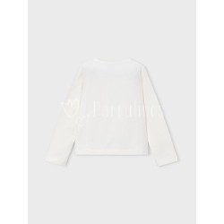 Camiseta crudo con Flor... 2