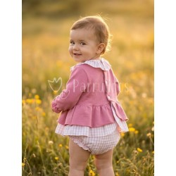 Conjunto bebé niña Vichy... 2