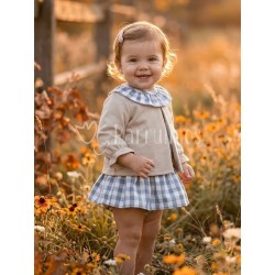 Conjunto bebé niña Vichy...