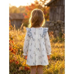 Vestido niña Estampado con... 2