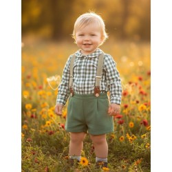 Conjunto bebé niño Camisa...