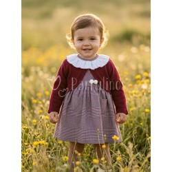 Vestido bebé niña con...