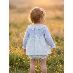 Vestido bebé niña azul... 2