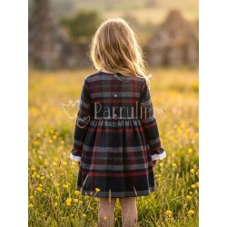 Vestido niña de cuadros... 2