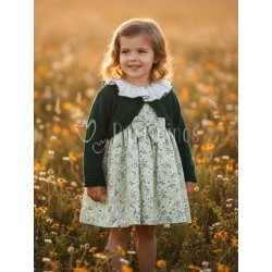 Vestido bebé niña con...