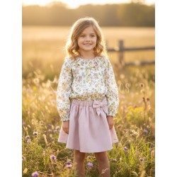 Conjunto niña con blusa...