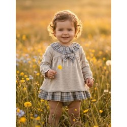 Vestido bebé niña con...