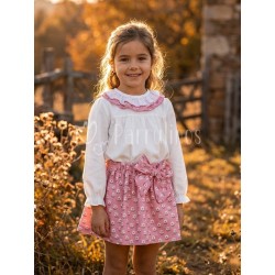 Conjunto niña con blusa...