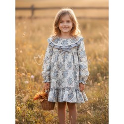 Vestido niña estampado...