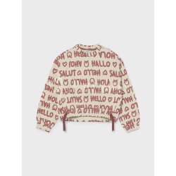 Sudadera chica estampada... 2
