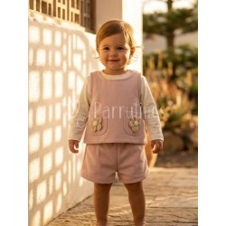 Conjunto bebé niña 3 piezas...