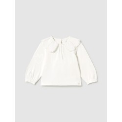 Camisa bebé niña con cuello...