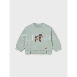 Sudadera bebé niña bordado...