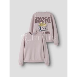 Sudadera niña guppy "Snack...