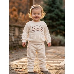 Chándal bebé niña Beige... 2