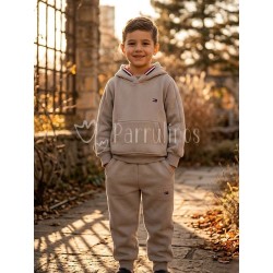 Chándal niño gris con... 2