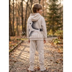 Chándal niño Beige con...