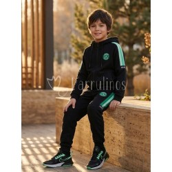 Chándal niño Negro con...