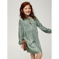 Vestido chica satén...