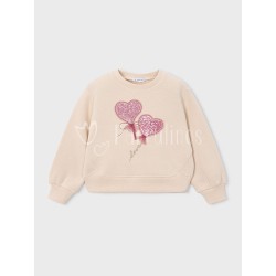 Sudadera  niña color Tofu... 2
