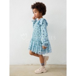 Vestido niña plisado...