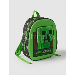 Mochila 3D Minecraft 33cm
