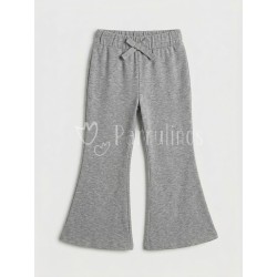 Pantalón campana niña gris...