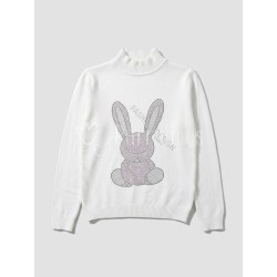 Jersey niña blanco con...