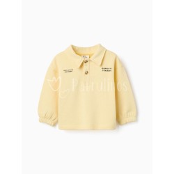Sudadera bebé niño amarilla...