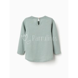 Camiseta bebé niña verde de... 2