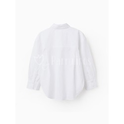 Camisa de popelina blanca... 2