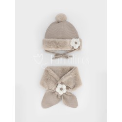 Conjunto niña Gorro y...