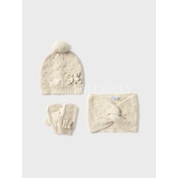Conjunto bebé niña gorro,...
