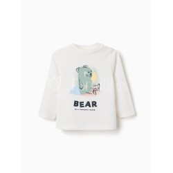 Camiseta bebé niño de manga...