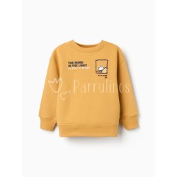 Sudadera niño con estampado...