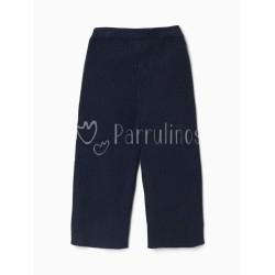 Pantalón bebé niña de punto... 2