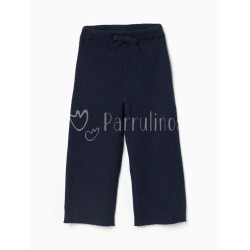 Pantalón bebé niña de punto...