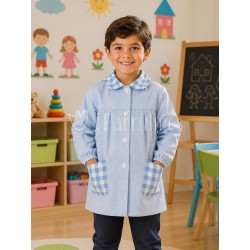Babi escolar niño azul con...